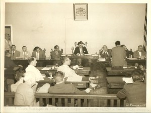 Visita a Camara Municipal de S_o José dos Campos - 29.08.1960